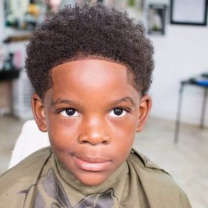 corte de cabelo crespo infantil masculino