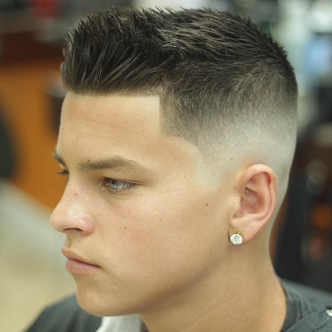 Corte de cabelo degradê americano Corte de cabelo degradê americano