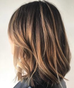 cabelo curto com luzes