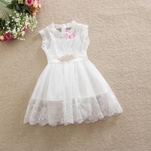 vestido branco de batizado