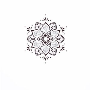 Mandala delicada (Pinterest)