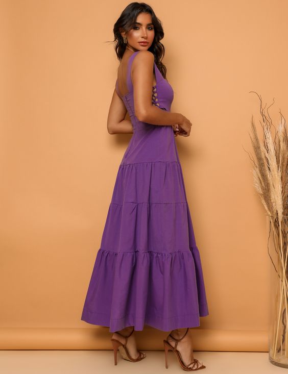 vestido longuete