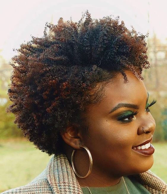 Pixie Cut Afro (Pinterest)