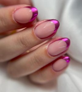 unhas minimalistas decoradas