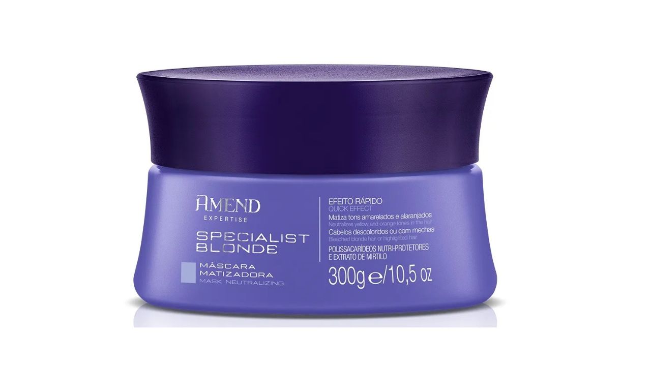 Máscara Matizadora Amend Specialist Blonde