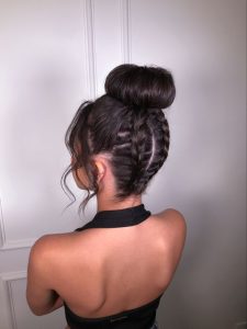 Coque com tranças (Pinterest)