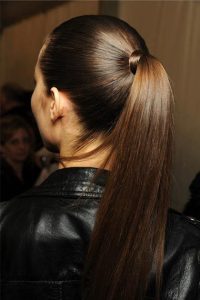 Rabo de cavalo alto (Pinterest)