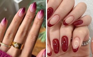 Unhas ovais em alta