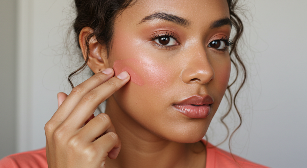 blush líquido