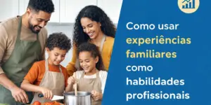 Família brasileira cozinhando junta com vegetais frescos na cozinha iluminada